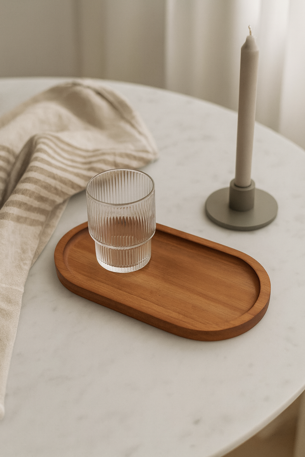 Livideco mangohouten plank – 19,5 × 10 cm