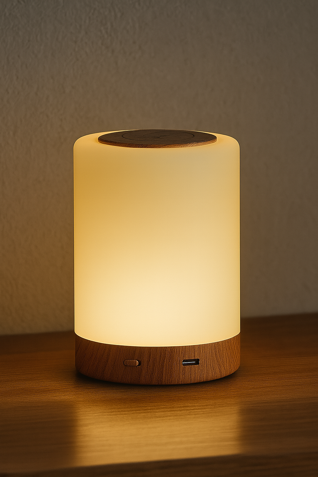 Luma sfeerlamp – USB-C, 12 × 10 cm