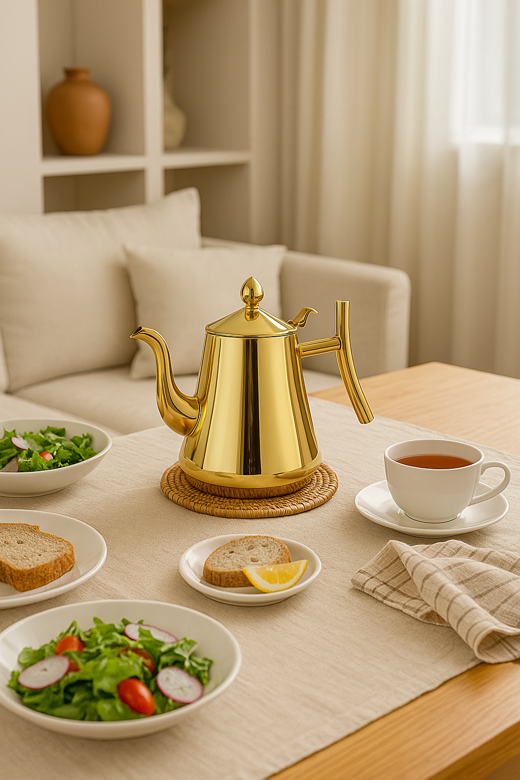 Livideco roestvrijstalen waterkoker voor inductie – RVS