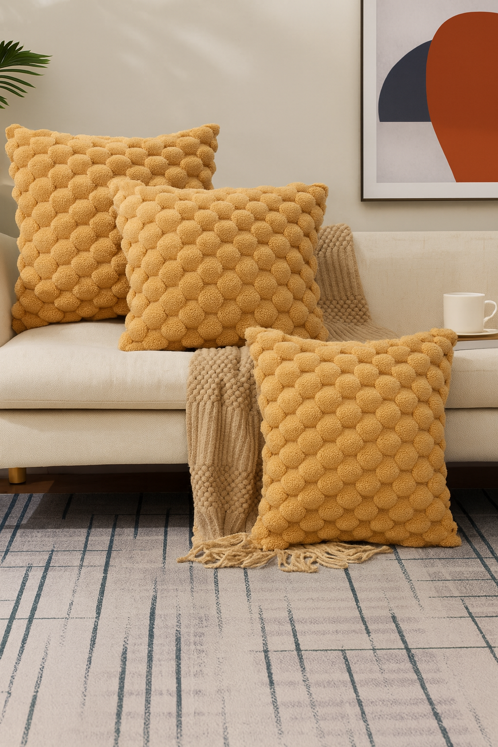 Japandi kussensloop II – kussenhoes voor sierkussens