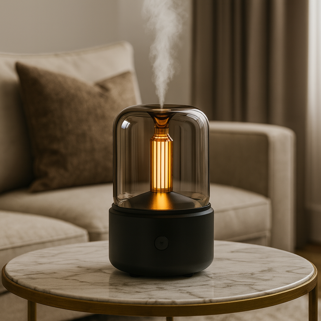 Mistlicht diffuser 150 ml – LED +1 Aromatische olie