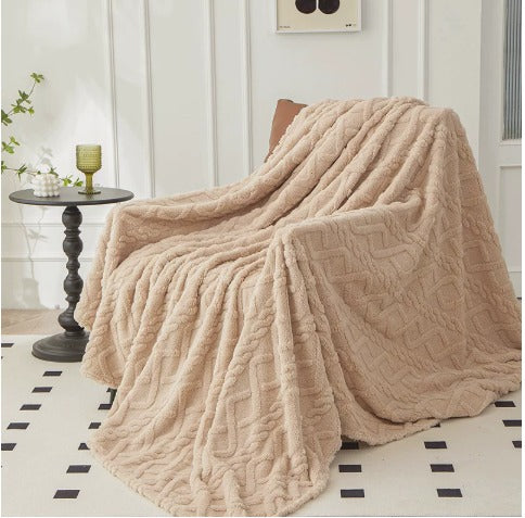 Zachte Plaid - 100 x 150 cm -  7 kleuren