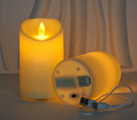 Oplaadbare Kaarsen | Set van 3