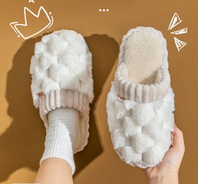 Livideco | Geruite Pantoffels - Unisex