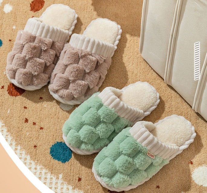 Livideco | Geruite Pantoffels - Unisex