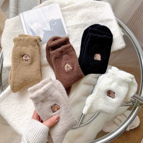 Livideco | Sokken met Hamster in 5 kleuren.