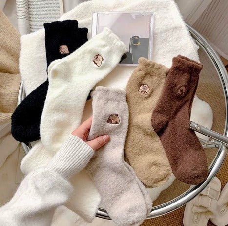 Livideco | Sokken met Hamster in 5 kleuren.