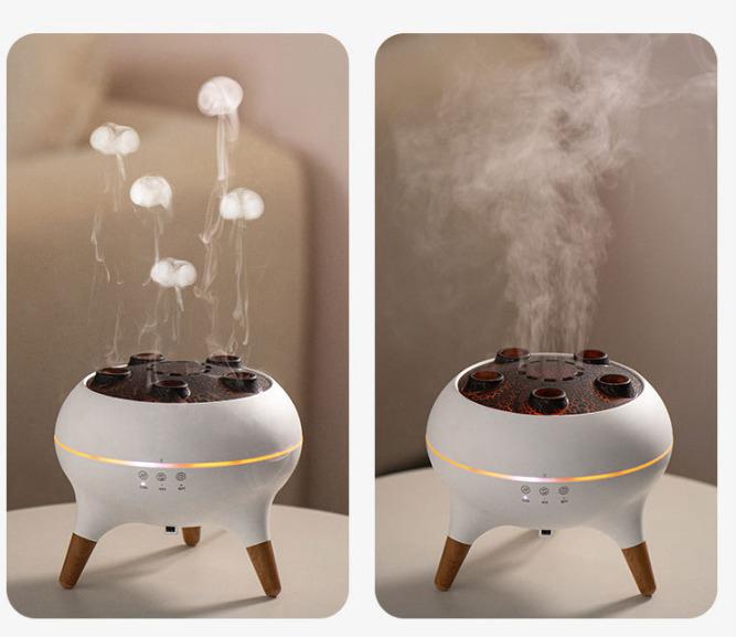 Jellyfish Aroma Diffuser – 6 Kleuren LED | Inclusief Oplader + Afstandsbediening