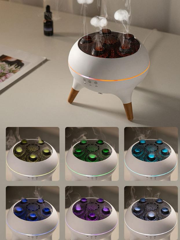 Jellyfish Aroma Diffuser – 6 Kleuren LED | Inclusief Oplader + Afstandsbediening