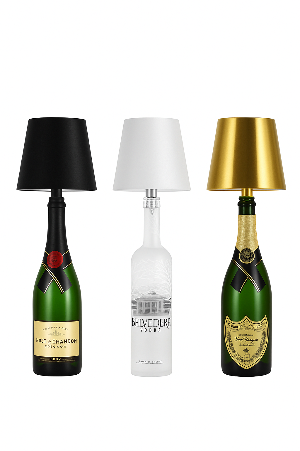 Livideco LED Fleslamp met warm sfeervol licht