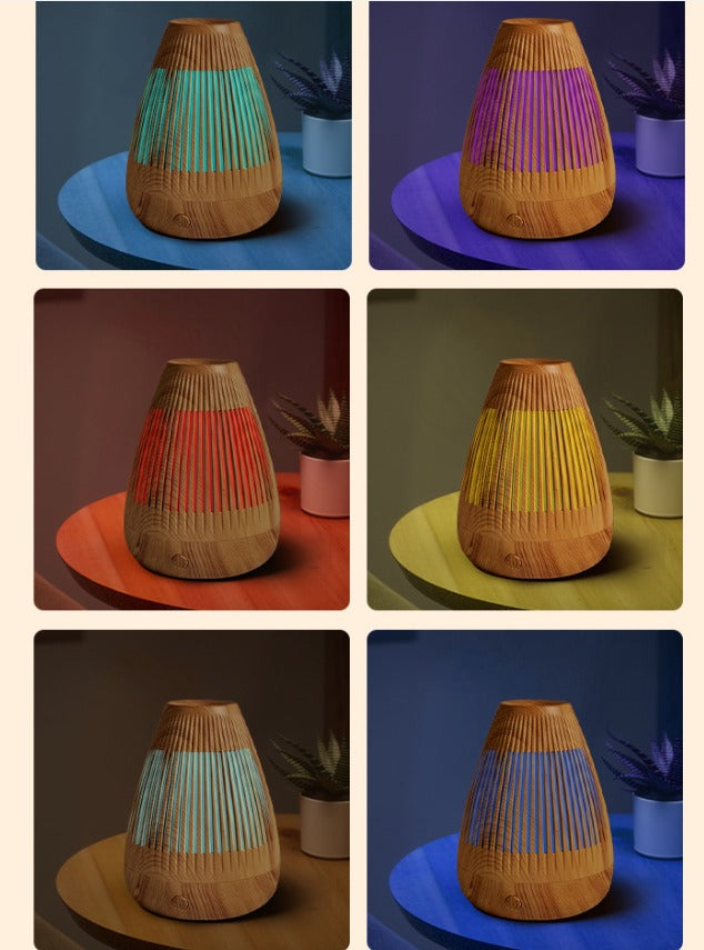 Compacte en fluisterstille Livideco Aromadiffuser met LED