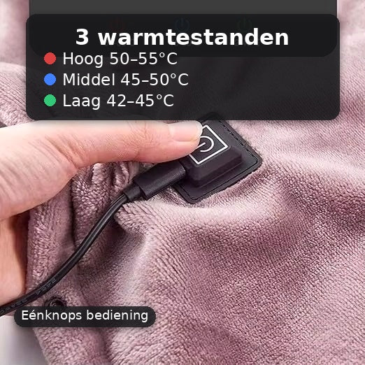 Elektrische deken 160 × 80 cm – warmtedeken